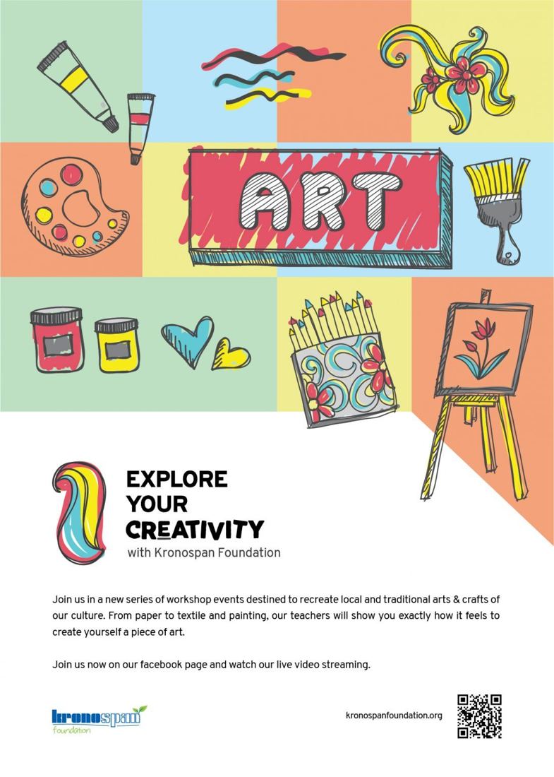 Explore your creativity poster